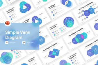 Venn Diagram Simple PowerPoint Template